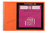 P80913 - Manual de utilización y técnico de su vehículo en alemán 911 e 1970 para Porsche 911 Classic • 1970 • 2.2e • Coupe • Caja auto