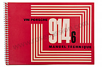 P86123 - Betriebsanleitung und technisches handbuch für ihr fahrzeug auf französisch 914-6 1970 für Porsche 