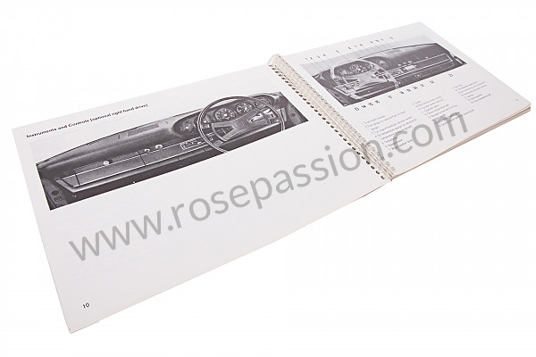 P85086 - User and technical manual for your vehicle in english 911 t 1972 for Porsche 