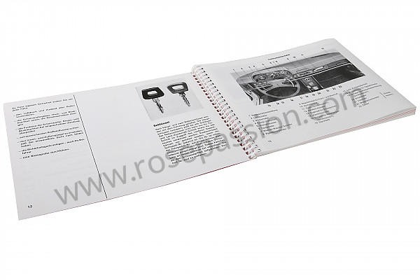 P85091 - Betriebsanleitung und technisches handbuch für ihr fahrzeug auf deutsch 914 1974 für Porsche 