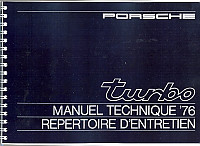 P80936 - Manuel utilisation et carnet entretien de votre véhicule pour Porsche 