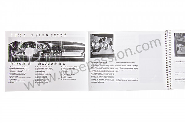 P81217 - Betriebsanleitung und technisches handbuch für ihr fahrzeug auf französisch 911 sc 1978 für Porsche 911 G • 1978 • 3.0sc • Coupe • Automatikgetriebe