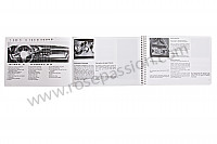 P81217 - User and technical manual for your vehicle in french 911 sc 1978 for Porsche 