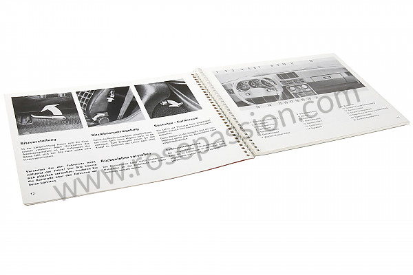 P86135 - Manual de utilización y técnico de su vehículo en alemán 924 1978 para Porsche 924 • 1978 • 924 2.0 • Coupe • Caja manual de 4 velocidades