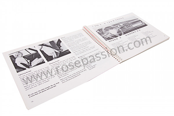 P79775 - Betriebsanleitung und technisches handbuch für ihr fahrzeug auf englisch 911 sc 1980 für Porsche 