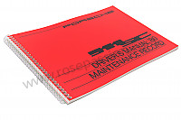 P79775 - Manuale d'uso e tecnico del veicolo in inglese 911 sc 1980 per Porsche 