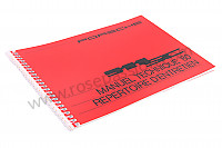 P81184 - Betriebsanleitung und technisches handbuch für ihr fahrzeug auf französisch 911 sc 1980 für Porsche 