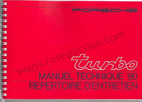 P81175 - Operating instructions for Porsche 