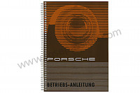 P81238 - User and technical manual for your vehicle in german 356 b t5 for Porsche 