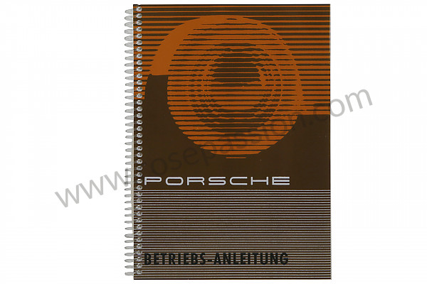 P81238 - User and technical manual for your vehicle in german 356 b t5 for Porsche 356B T5 • 1959 • 1600 (616 / 1 t5) • Coupe b t5 • Manual gearbox, 4 speed