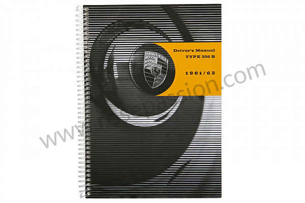 P81147 - User and technical manual for your vehicle in english 356 b t5 for Porsche 