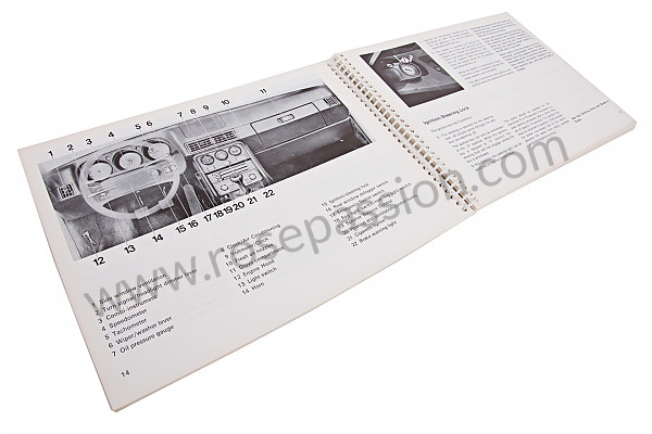 P81139 - Manual utilização e técnico do seu veículo em inglês 924 turbo 1981 para Porsche 924 • 1981 • 924 2.0 • Coupe • Caixa automática
