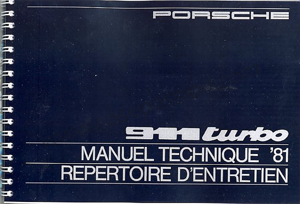 P81059 - Operating instructions for Porsche 