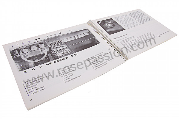 P80983 - Manuale d'uso e tecnico del veicolo in inglese 924 turbo 1982 per Porsche 924 • 1982 • 924 2.0 • Coupe • Cambio manuale 5 marce