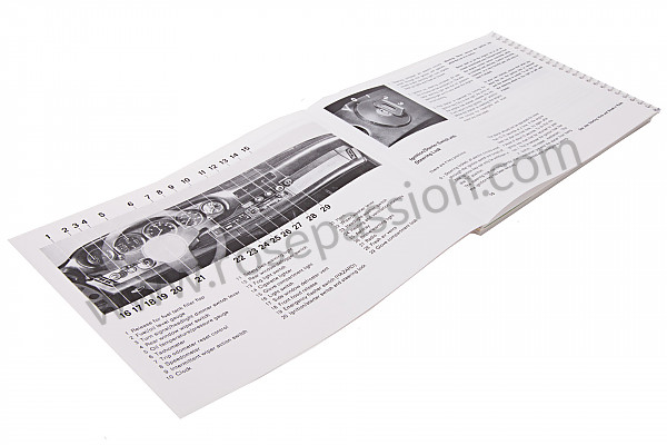 P81050 - Betriebsanleitung und technisches handbuch für ihr fahrzeug auf englisch 911 sc / turbo / 82 für Porsche 