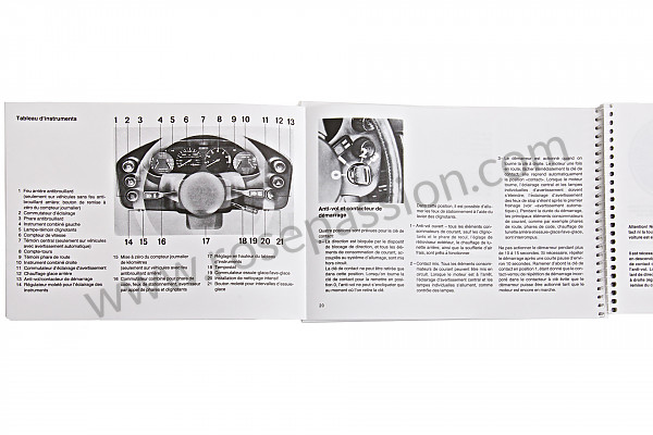 P85110 - Istruzioni per l'uso per Porsche 928 • 1982 • 928 4.7s • Coupe • Cambio manuale 5 marce