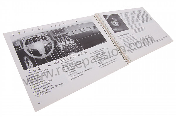 P85116 - Manual de utilización y técnico de su vehículo en alemán 944 1984 para Porsche 944 • 1984 • 944 2.5 • Coupe • Caja auto