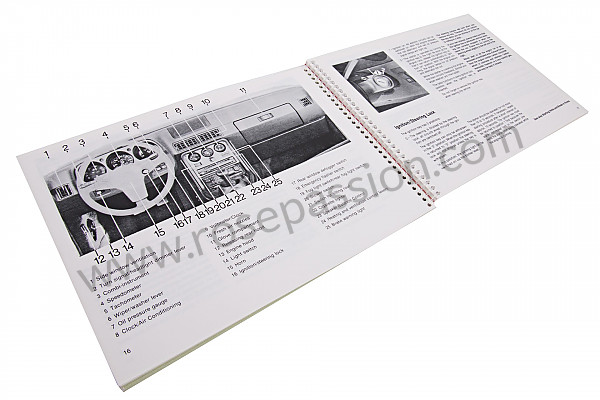 P81110 - Betriebsanleitung und technisches handbuch für ihr fahrzeug auf englisch 944 1984 für Porsche 
