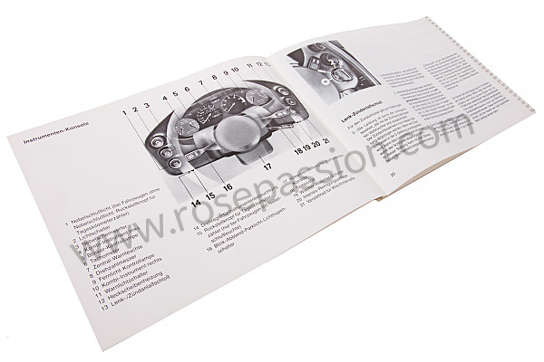 P81066 - Manual de utilización y técnico de su vehículo en alemán 928 s 1984 para Porsche 928 • 1984 • 928 4.7s • Coupe • Caja auto