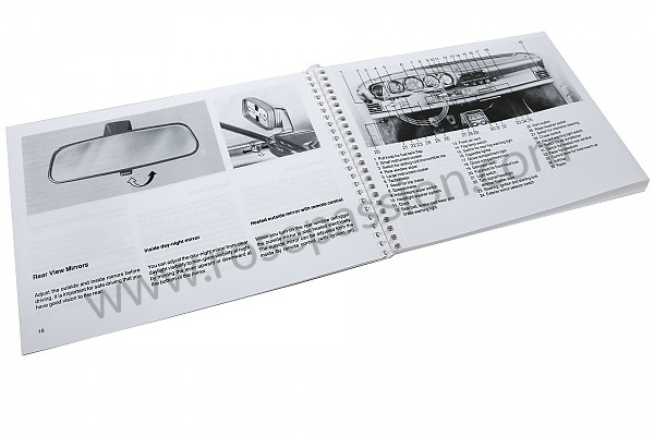 P81515 - Betriebsanleitung und technisches handbuch für ihr fahrzeug auf englisch 911 carrera 911 turbo 1986 für Porsche 