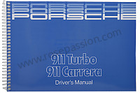 P81570 - Manual de utilización y técnico de su vehículo en inglés 911 carrera 911 turbo 1987 para Porsche 