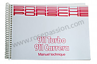 P77959 - OPERATING INSTRUCTIONS XXXに対応 Porsche 911 Turbo / 911T / GT2 / 965 • 1989 • 3.3 turbo • Targa