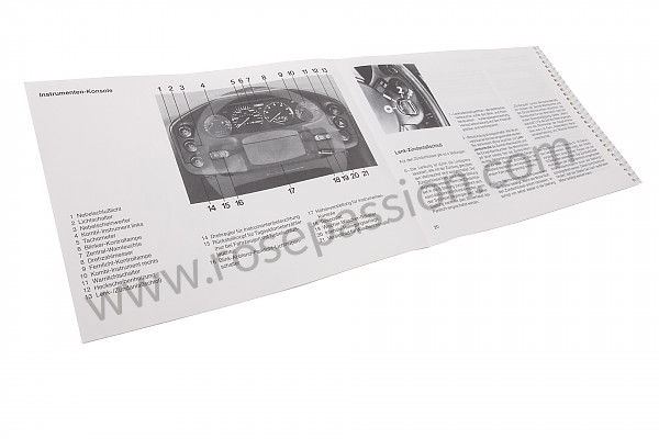 P85406 - User and technical manual for your vehicle in german 928 s 1986 for Porsche 