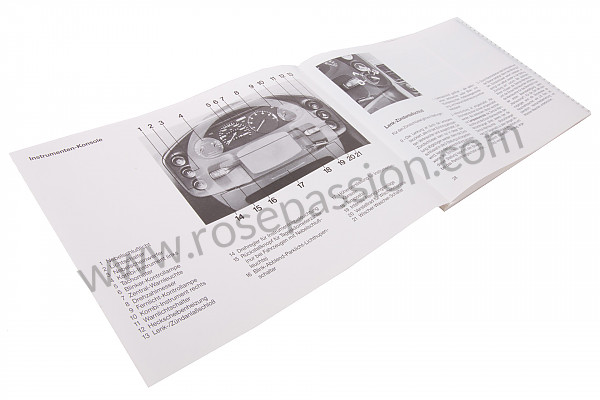 P81306 - OPERATING INSTRUCTIONS XXXに対応 Porsche 928 • 1988 • 928 s4 • Coupe