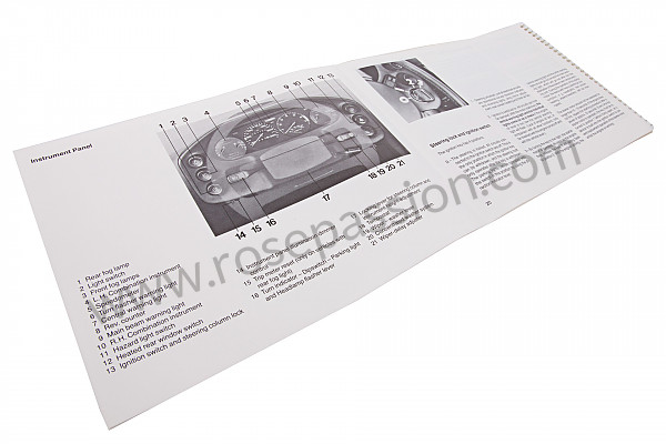 P86384 - Betriebsanleitung und technisches handbuch für ihr fahrzeug auf englisch 928 s 1986 für Porsche 