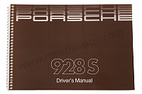 P86384 - Manual utilização e técnico do seu veículo em inglês 928 s 1986 para Porsche 