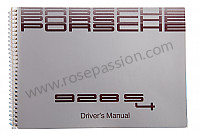 P80465 - Manual de utilización y técnico de su vehículo en inglés 928 s4 1989 para Porsche 928 • 1989 • 928 s4 • Coupe • Caja auto