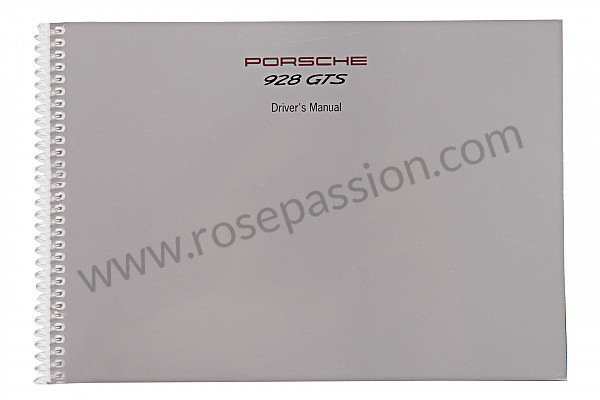 P80462 - Betriebsanleitung und technisches handbuch für ihr fahrzeug auf englisch 928 1994 für Porsche 