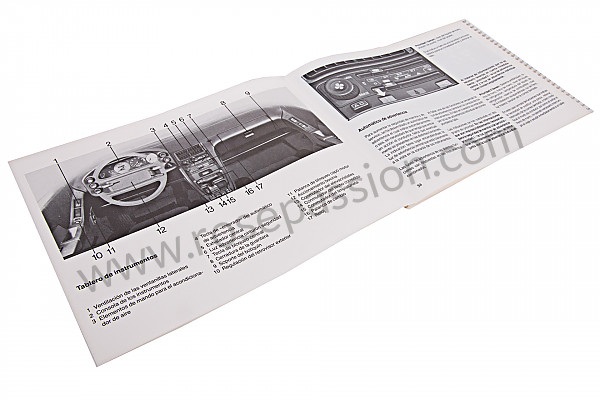 P80234 - Betriebsanleitung und technisches handbuch für ihr fahrzeug auf spanisch 928 s 1987 für Porsche 