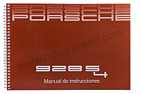 P80413 - Manual utilização e técnico do seu veículo em espanhol 928 s4 1988 para Porsche 928 • 1988 • 928 cs • Coupe • Caixa manual 5 velocidades