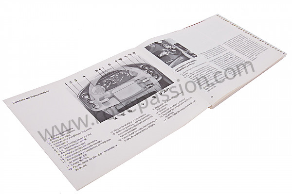 P80413 - Manuale d'uso e tecnico del veicolo in spagnolo 928 s4 1988 per Porsche 928 • 1988 • 928 s4 • Coupe • Cambio manuale 5 marce