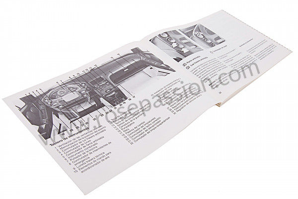 P78138 - Betriebsanleitung und technisches handbuch für ihr fahrzeug auf spanisch 928 s4 1989 für Porsche 