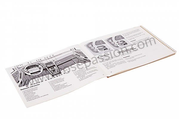 P85413 - Manuale d'uso e tecnico del veicolo in olandese 928 gts 1993 per Porsche 