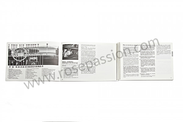 P78202 - Manuale d'uso e tecnico del veicolo in francese 944 turbo 1988 per Porsche 944 • 1988 • 944 2.5 • Coupe • Cambio auto