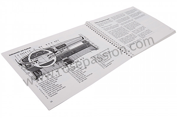 P80416 - Betriebsanleitung und technisches handbuch für ihr fahrzeug auf englisch 911 1993 für Porsche 