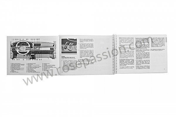 P80426 - Betriebsanleitung und technisches handbuch für ihr fahrzeug auf französisch 911 carrera 1992 für Porsche 911 Turbo / 911T / GT2 / 965 • 1992 • 3.3 turbo • Coupe • 5-gang-handschaltgetriebe