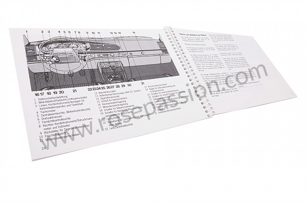 P80424 - Betriebsanleitung und technisches handbuch für ihr fahrzeug auf deutsch 968 1994 für Porsche 968 • 1994 • 968 cs • Coupe • 6-gang-handschaltgetriebe