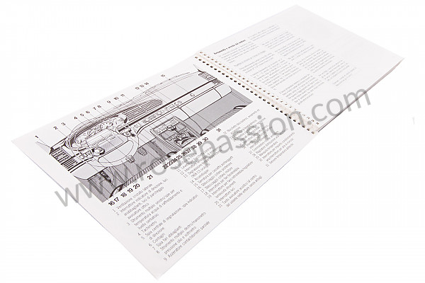 P80311 - User and technical manual for your vehicle in italian 968 1994 for Porsche 