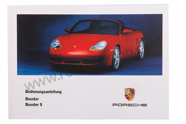 P78817 - Manuale d'uso e tecnico del veicolo in tedesco boxster boxster s 2000 per Porsche Boxster / 986 • 2000 • Boxster s 3.2 • Cabrio • Cambio manuale 6 marce