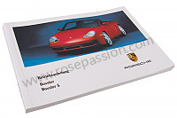 P85483 - Betriebsanleitung und technisches handbuch für ihr fahrzeug auf deutsch boxster boxster s 2001 für Porsche 
