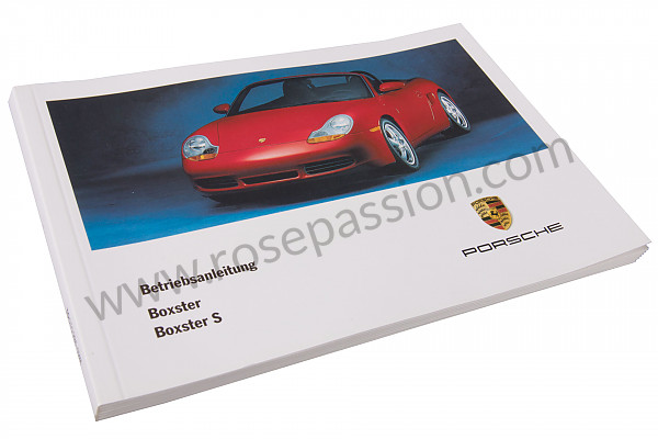 P85483 - Manual de utilización y técnico de su vehículo en alemán boxster boxster s 2001 para Porsche 