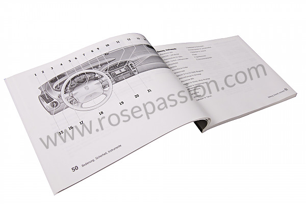 P85483 - OPERATING INSTRUCTIONS XXXに対応 Porsche Boxster / 986 • 2001 • Boxster s 3.2 • Cabrio