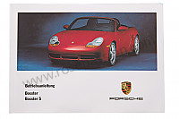 P83592 - User and technical manual for your vehicle in german boxster boxster s 2002 for Porsche 