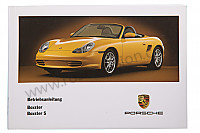 P83593 - Gebruiks- en technische handleiding van uw voertuig in het duits boxster boxster s 2003 voor Porsche 