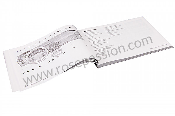 P83593 - Manuale d'uso e tecnico del veicolo in tedesco boxster boxster s 2003 per Porsche 