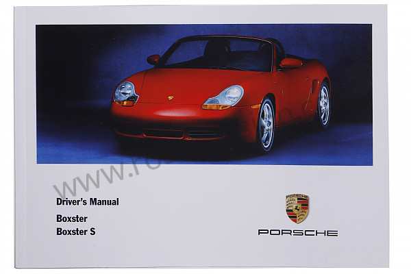 P83596 - User and technical manual for your vehicle in english boxster boxster s 2002 for Porsche 
